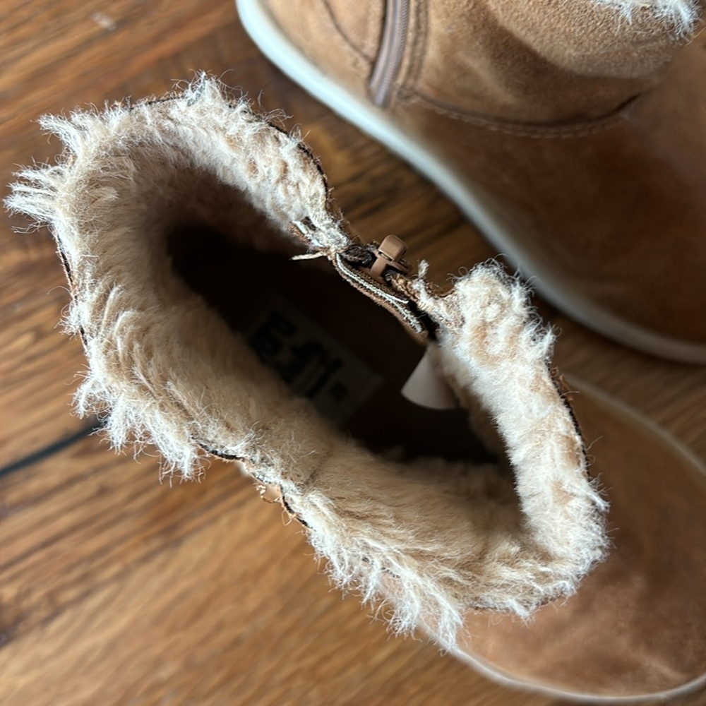 Zara Baby fur lined dream big shoes size 23 eu size 6 us. - Picture 3 of 12